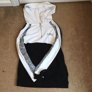Victoria’s Secret pink quarter zip